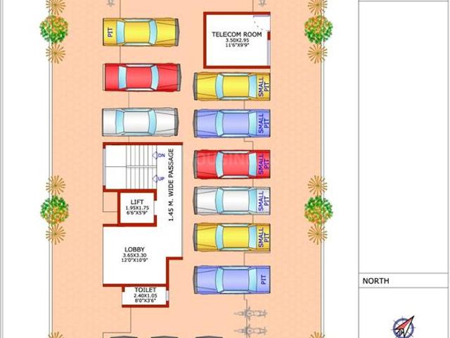 2 BHK Apartment in Airoli for resale Navi Mumbai. The reference number is 19955310
