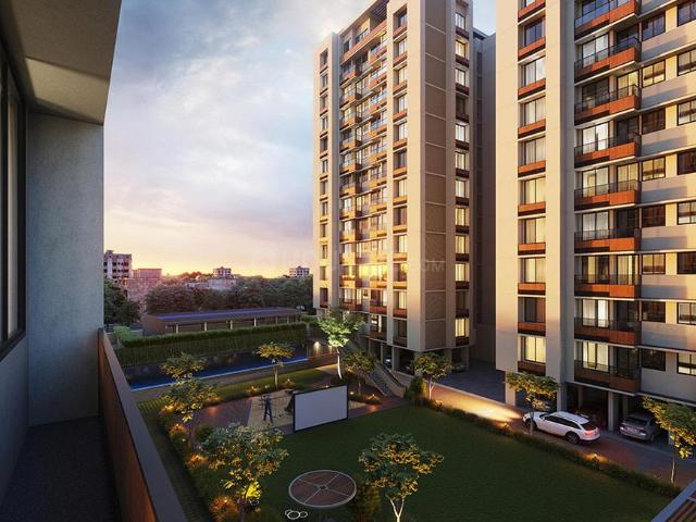 2 BHK Apartment in Bopal for rent Ahmedabad. The reference number is 19858408