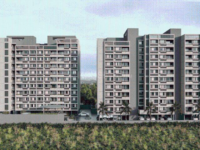 2 BHK Apartment in Bopal for resale Ahmedabad. The reference number is 18062861