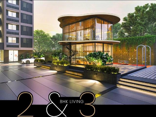 2 BHK Apartment in Bopal for resale Ahmedabad. The reference number is 19352477