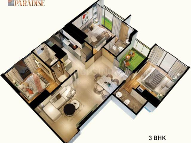 2 BHK Apartment in Borivali East for rent Mumbai. The reference number is 20393531