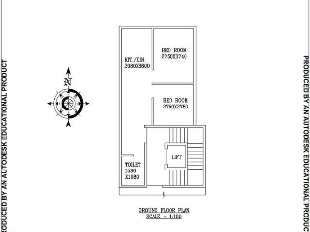 2 BHK Apartment in Bangur Avenue for resale Kolkata. The reference number is 20960946