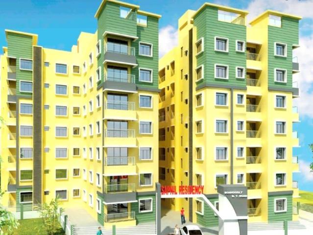 2 BHK Apartment in Baranagar for resale BT Road. The reference number is 11377709