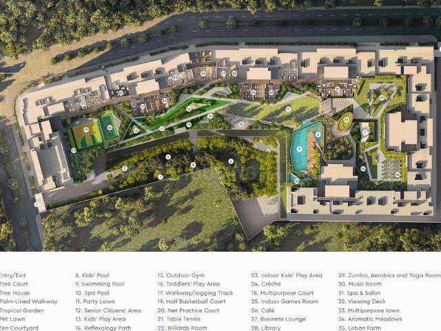 2 BHK Apartment in Belapur CBD for resale Navi Mumbai. The reference number is 20552305