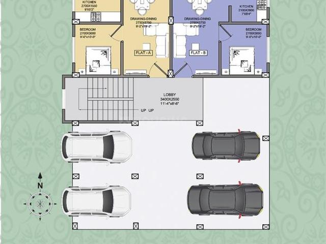 2 BHK Apartment in Beltola for resale Guwahati. The reference number is 13239929