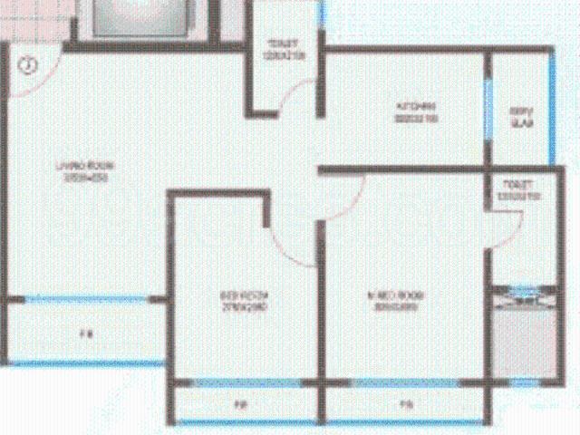 2 BHK Apartment in Bhandup West for resale Mumbai. The reference number is 13138604