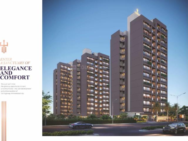 2 BHK Apartment in Gota for resale Ahmedabad. The reference number is 20908833