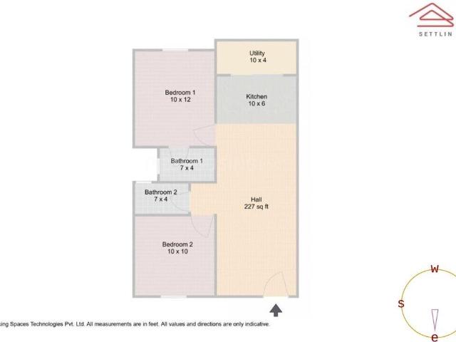 2 BHK Apartment in Gattahalli for resale South Bangalore. The reference number is 17503311
