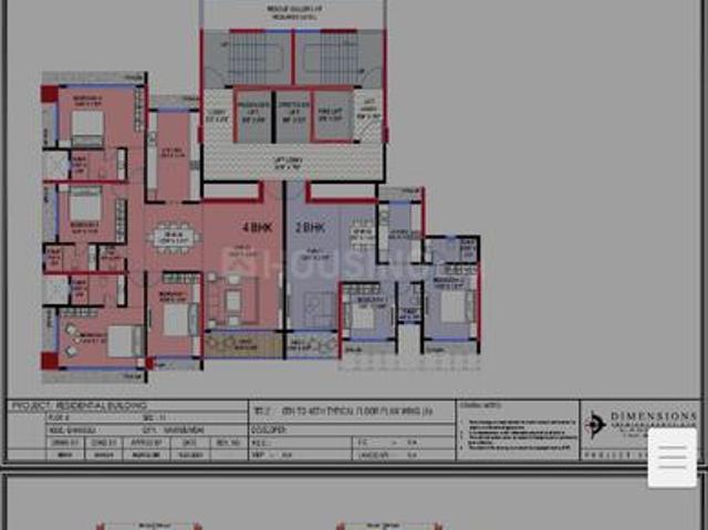 2 BHK Apartment in Ghansoli for resale Navi Mumbai. The reference number is 18766066