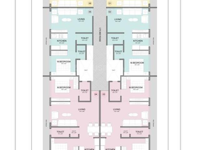 2 BHK Apartment in Ghansoli for resale Navi Mumbai. The reference number is 20428874