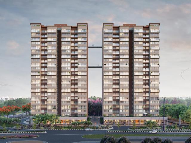 2 BHK Apartment in Gujarat International Finance Tec City for resale Gandhinagar. The reference number is 20382037