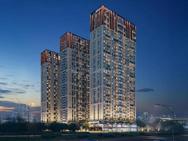 2 BHK Apartment in Gujarat International Finance Tec City for resale Gandhinagar. The reference number is 20546668