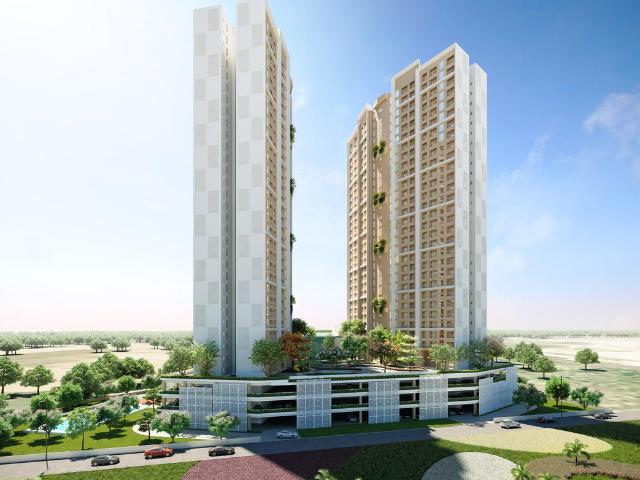 2 BHK Apartment in Gujarat International Finance Tec City for resale Gandhinagar. The reference number is 20943956