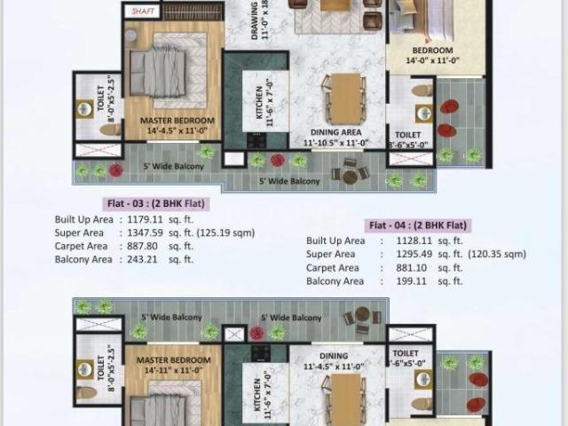 2 BHK Apartment in Dhoomanganj for resale Allahabad. The reference number is 14294096