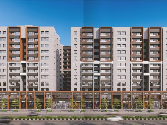 2 BHK Apartment in Dindoli for resale Surat. The reference number is 19117379