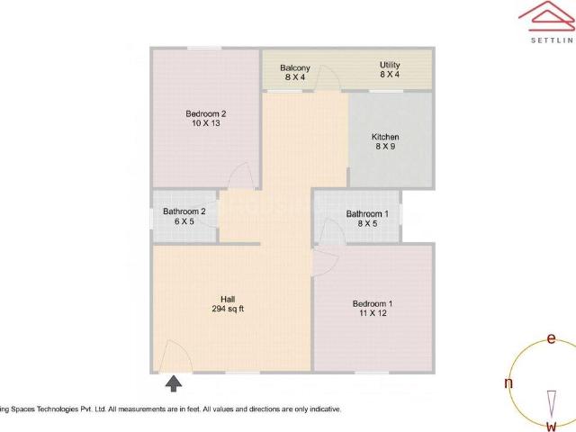 2 BHK Apartment in Electronic City for resale Bangalore. The reference number is 16626613