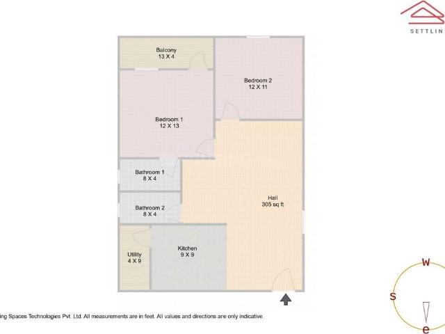 2 BHK Apartment in K R Puram for resale Bangalore East. The reference number is 17581055