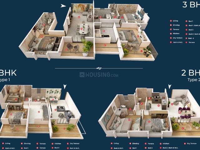2 BHK Apartment in Kondhwa for resale Pune. The reference number is 20532284