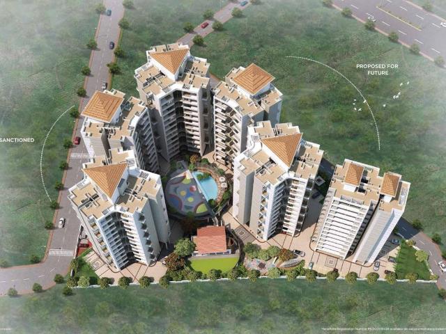 2 BHK Apartment in Kiwale for resale Pune. The reference number is 20171808