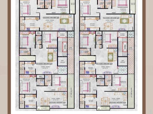 2 BHK Apartment in HBR Layout for resale Bengaluru. The reference number is 20716052