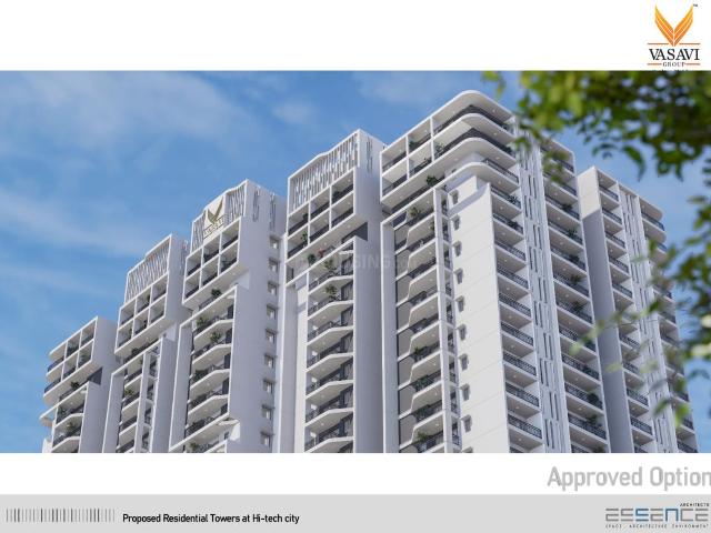 2 BHK Apartment in Hitech City for resale Hyderabad. The reference number is 12847080