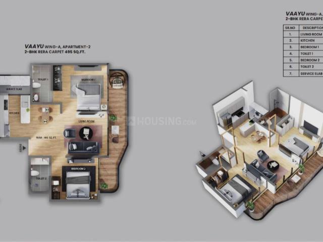 2 BHK Apartment in Jogeshwari East for resale Mumbai. The reference number is 20491091