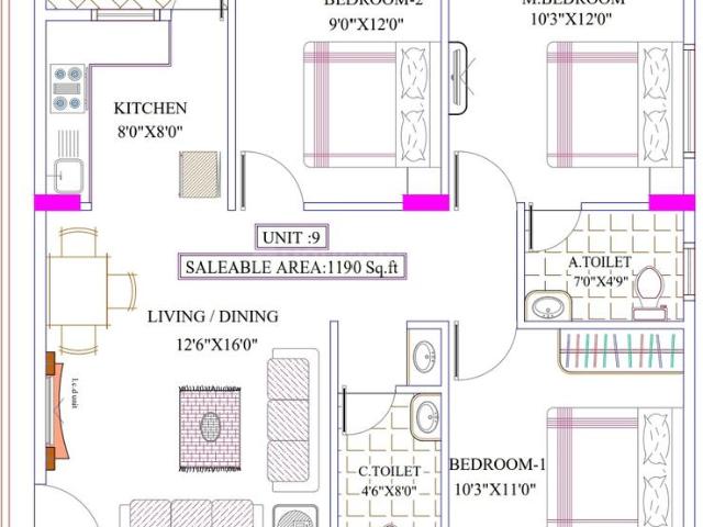 2 BHK Apartment in JP Nagar for resale Bengaluru. The reference number is 12445299