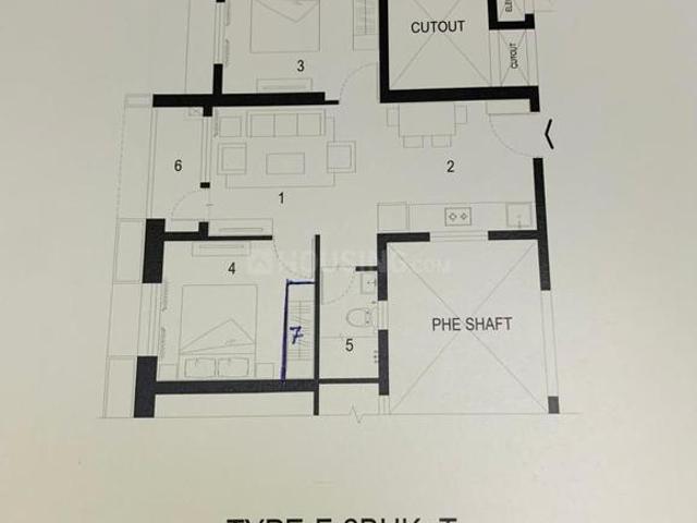 2 BHK Apartment in Mukundapur for resale Kolkata. The reference number is 20375845