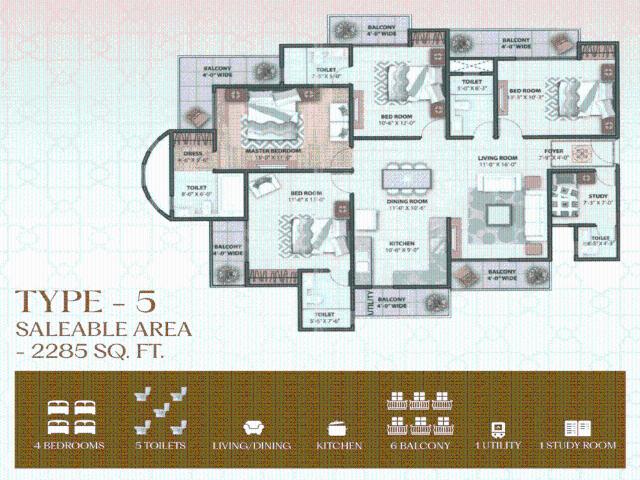2 BHK Apartment in Noida Extension for resale Greater Noida. The reference number is 16640081