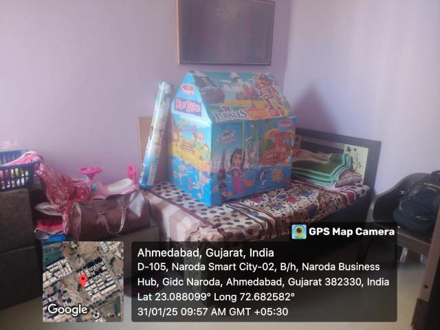 2 BHK Apartment in Nava Naroda for resale North East. The reference number is 17298946
