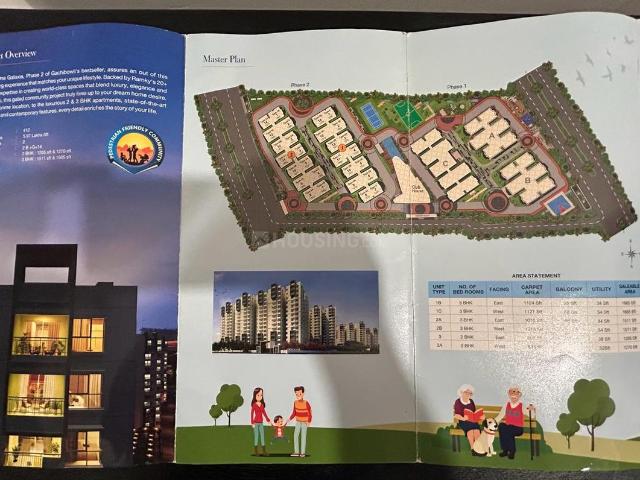 2 BHK Apartment in Nallagandla for resale Hyderabad. The reference number is 17049308