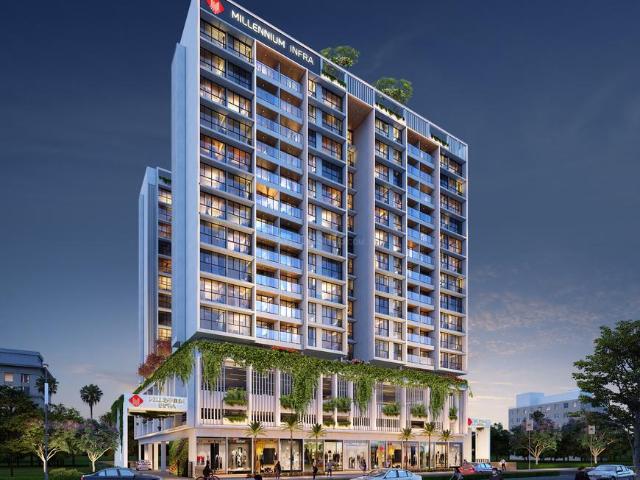 2 BHK Apartment in New Panvel East for resale Navi Mumbai. The reference number is 14901600