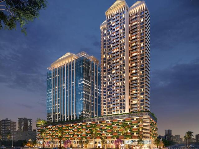 2 BHK Apartment in Nerul for resale Navi Mumbai. The reference number is 18001505