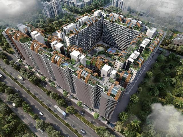 2 BHK Apartment in Nerul for resale Navi Mumbai. The reference number is 20607218
