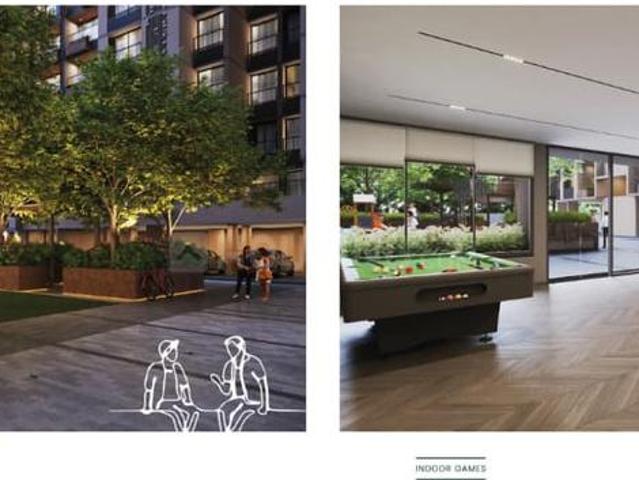 2 BHK Apartment in South Bopal for resale Ahmedabad. The reference number is 19500225