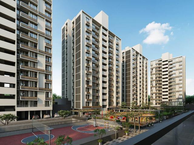 2 BHK Apartment in South Bopal for resale Ahmedabad. The reference number is 20077849