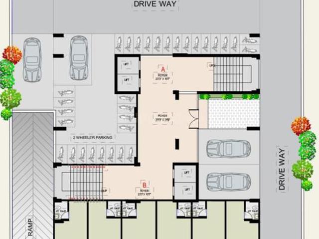 2 BHK Apartment in Sargasan for resale Gandhinagar. The reference number is 16399924
