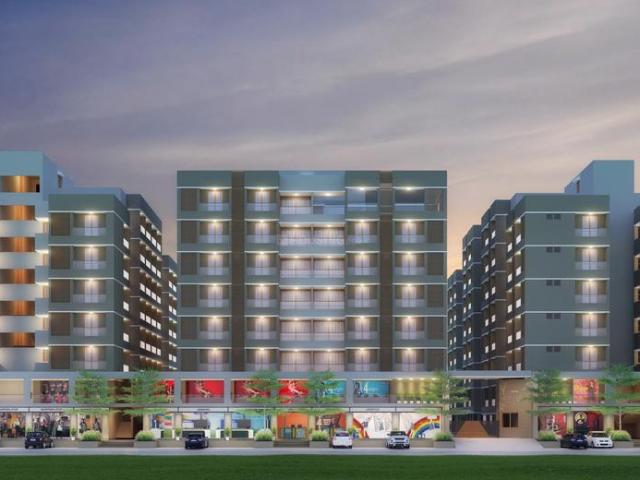 2 BHK Apartment in Sargasan for resale Gandhinagar. The reference number is 17800714