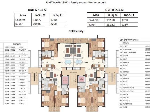 2 BHK Apartment in Sector 128 for resale Noida. The reference number is 19835700