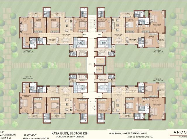 2 BHK Apartment in Sector 129 for resale Noida. The reference number is 19646208