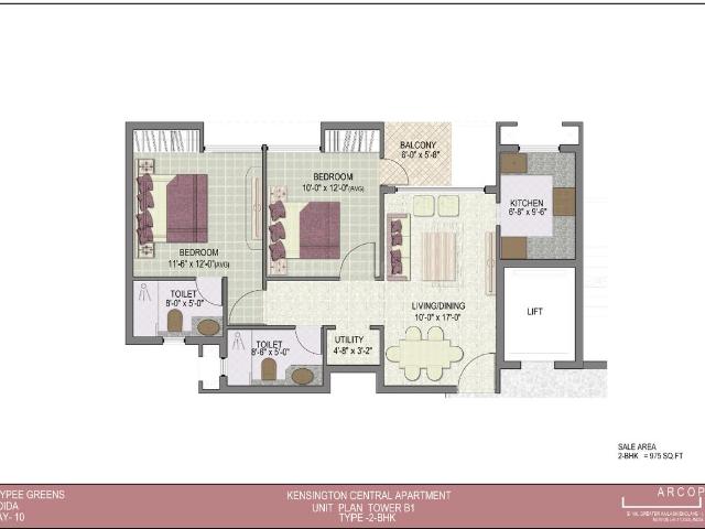 2 BHK Apartment in Sector 131 for resale Noida. The reference number is 16953446