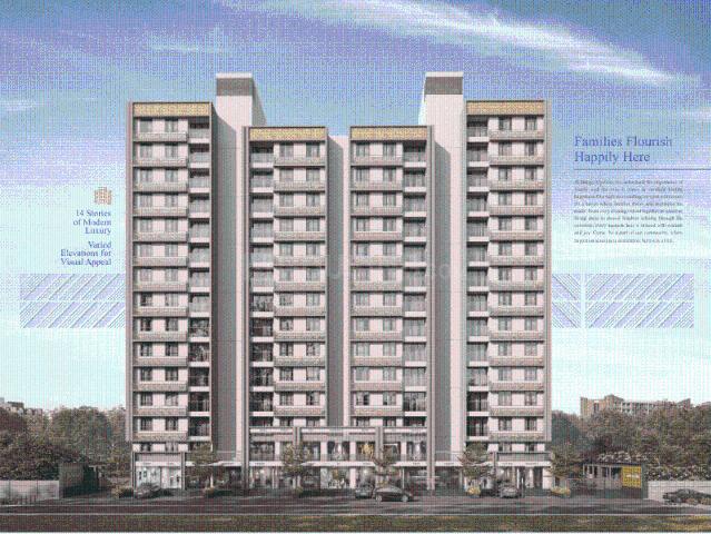 2 BHK Apartment in Shela for resale Ahmedabad. The reference number is 20241309