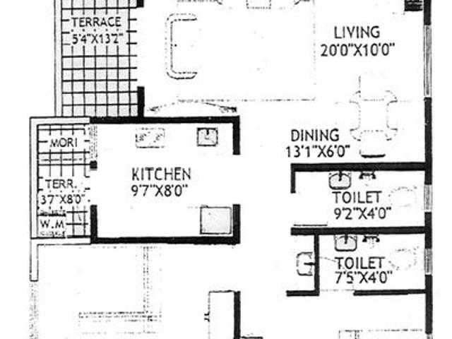 2 BHK Apartment in Spine Road for resale Pune. The reference number is 15280546