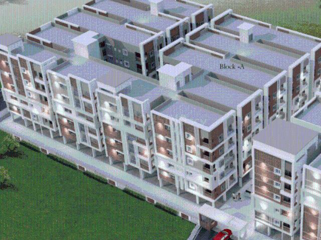 2 BHK Apartment in Pocharam, Secunderabad for resale Hyderabad. The reference number is 20237744