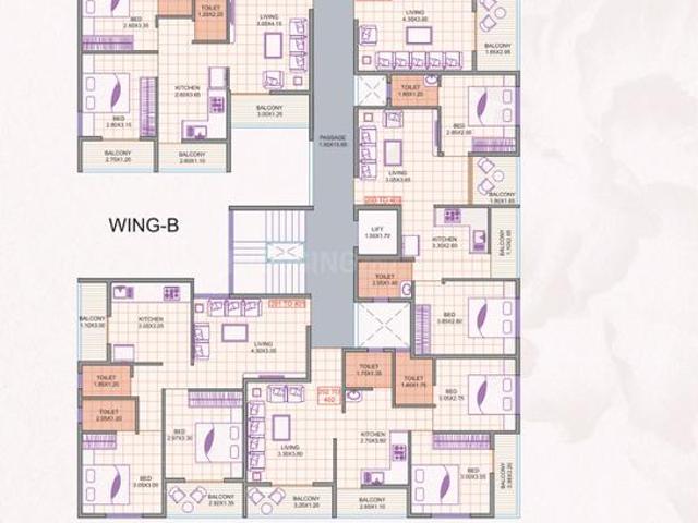 2 BHK Apartment in Pathardi Phata for resale Nashik. The reference number is 20217209