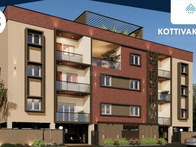 2 BHK Apartment in Perungudi for resale Chennai. The reference number is 19548135
