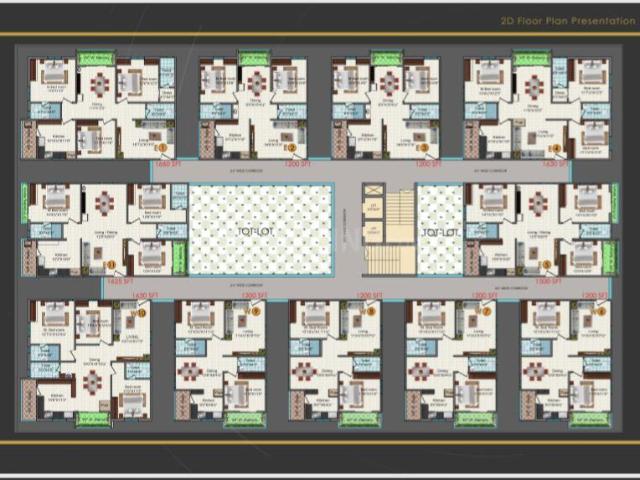 2 BHK Apartment in Narsingi for resale Hyderabad. The reference number is 20224941