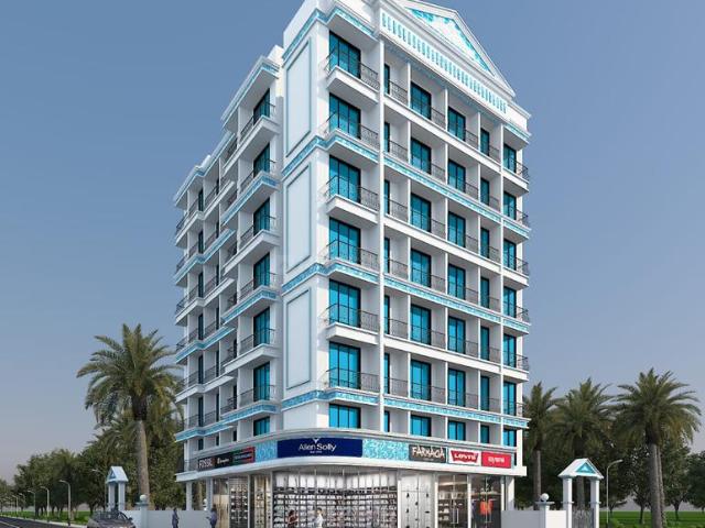 2 BHK Apartment in Pushpak Nagar for resale Navi Mumbai. The reference number is 17432165