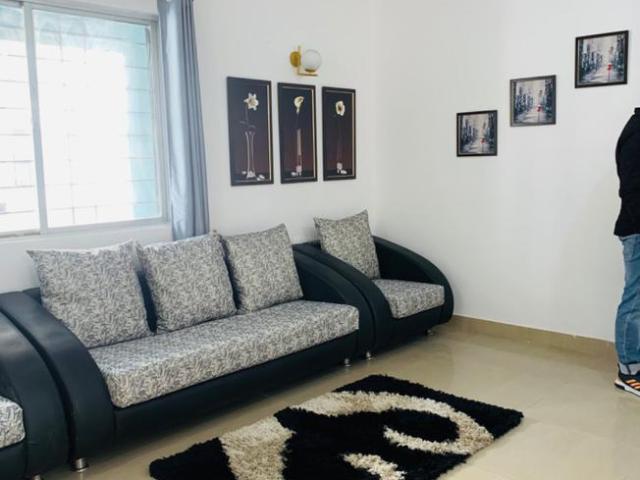 2 BHK Apartment in Wadgaon Sheri for rent Pune. The reference number is 9974351