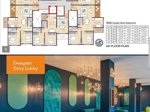 2 BHK Apartment in Wagholi for resale Pune. The reference number is 18936013